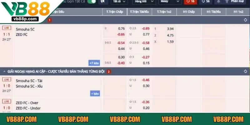 Chiến thuật đặt độ Malaysia hiệu quả anh em có thể áp dụng 