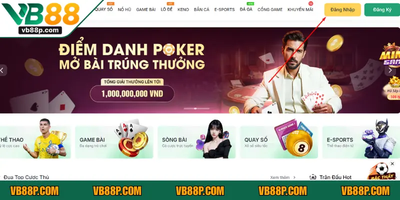 Đăng nhập VB88 mở ra không gian cá cược hấp dẫn