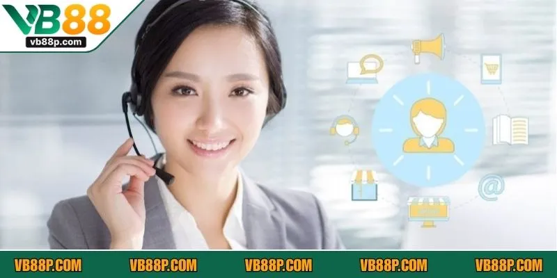 Liên hệ VB88 giúp hội viên giải đáp thắc mắc, khó khăn ngay tức thì 