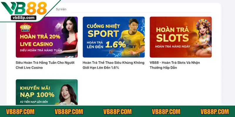 Nạp tiền VB88 cực kỳ đơn giản