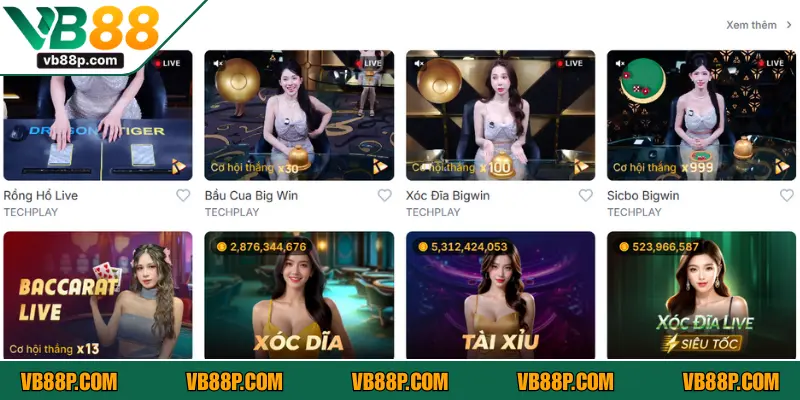 Những tính năng hữu ích trên ứng dụng VB88